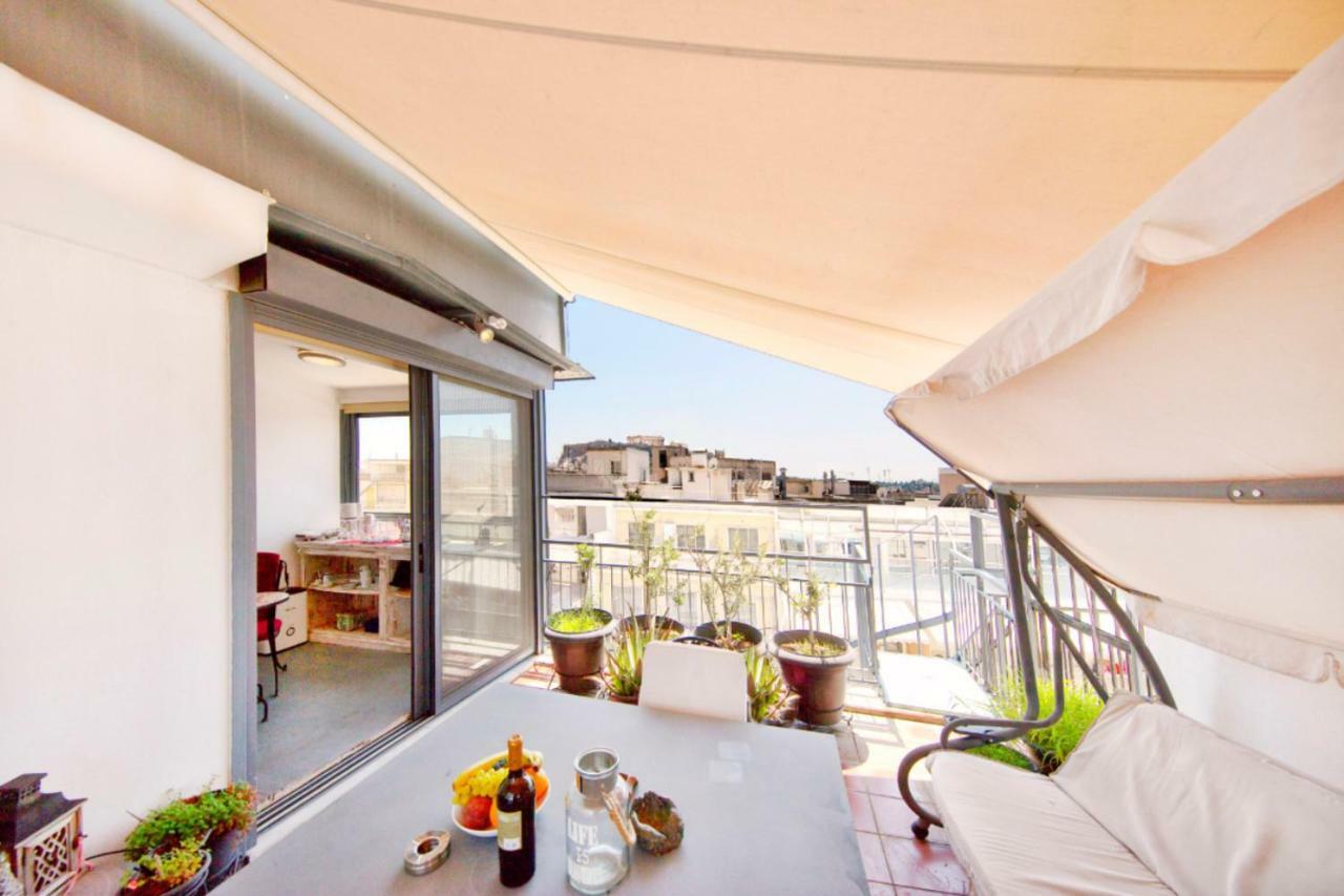 Topfloor Stylish Apartment With Acropolis View! Athen Eksteriør billede